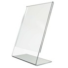 Counter Poster Holders Display Stands, A3 A4 A5 A6 A7 A8 A9, Clear Acrylic