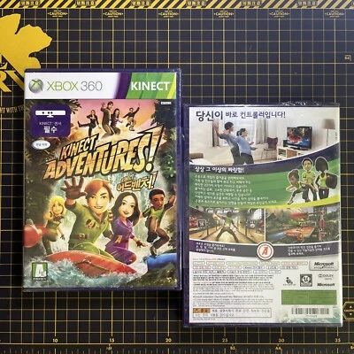 Xbox 36o Kinect Adventures! Asia Korean Ver Brand New - Image 1 of 4