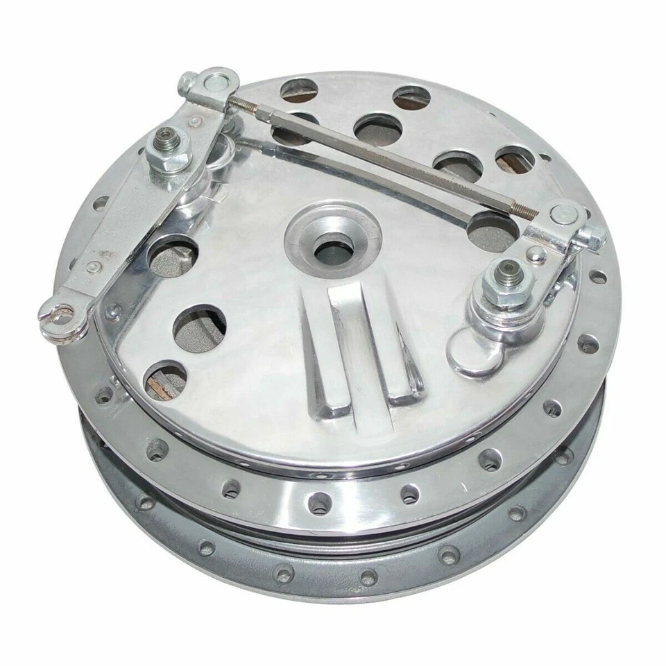 Twin Leading Front Brake Drum Hub ASSY Fits Triumph Norton Royal ENFIELD Classic