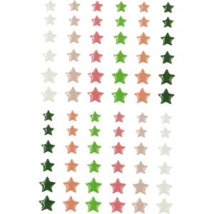 Mini sticker epoxy étoile de 5 à 7 mm 72 pièces - Photo 1 sur 1