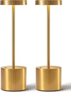 Confezione da 2 lampade da tavolo senza fili, lampada da tavolo LED ricaricabile - Foto 1 di 13