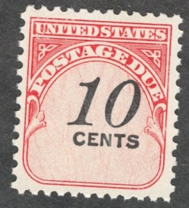 US. J97. 10c, sello de franqueo debido. Goma opaca. Cambio de número. MNH. 1959 - Imagen 1 de 2