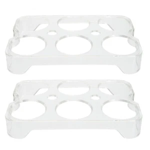 Egg Stand Holder Countertop Egg Tray Egg Organizer Clear Egg Container - Picture 1 of 12