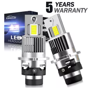 PAIR 10000K D2S D2R D2C HID Xenon Bulbs Factory Headlight HID Replacement Blue - Picture 1 of 13