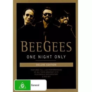 Bee Gees: One Night Only DVD Deluxe Edition 2 Disc Set Rated G PAL Region Free - Picture 1 of 1