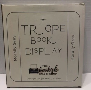 Bookish Box Morally Grey Trope Book Display | Brand New - Picture 1 of 3