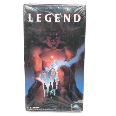 NEW SEALED Legend VHS 1985, 1991 Release Tom Cruise Mia Sara Tim Curry - Image 1 of 4