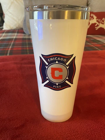 Corkcicle Tumbler 24 oz (New with Lid) Chicago Fire M2124GW-Chi-BL Soccer MLS Cover