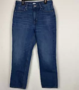 Old Navy Damengröße 2 blau Denim Midrise gerades Bein Jeans - Bild 1 von 5