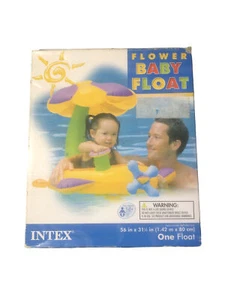 Intex 56580EP Inflatable Flower Baby Float Size 56" x 31.5" New - Picture 1 of 3
