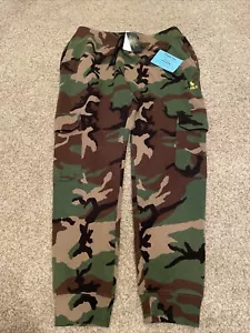 Polo uomo Ralph Lauren Voyager verde mimetico cargo felpa joggers $248 taglia L - Foto 1 di 8