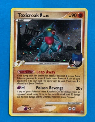 Toxicroak G Holo Pokemon Card Diamond & Pearl Promo DP41 Guaranteed PSA Grading - Image 1 of 2