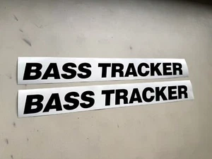 Bass Tracker Boats Decals SET OF 2 Vinyl Decal Stickers - Picture 1 of 4