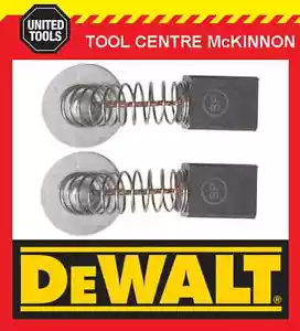 GENUINE DEWALT 450374-12 / 450374-04 CARBON BRUSHES – SUIT DW130, DW849 ETC - Picture 1 of 2