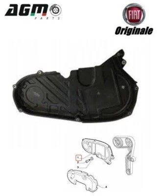 RIPARO CINGHIA DISTRIBUZIONE ORIGINALE FIAT BRAVO GIULIETTA DELTA 2,0 D 55232663 - Image 1 of 4