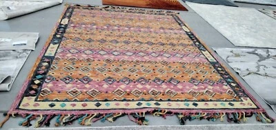 Alfombra de manchas traseras NARANJA/FUCSIA 9' X 12', precio reducido 1172764953 APN138A-9 Foto 1 de 4