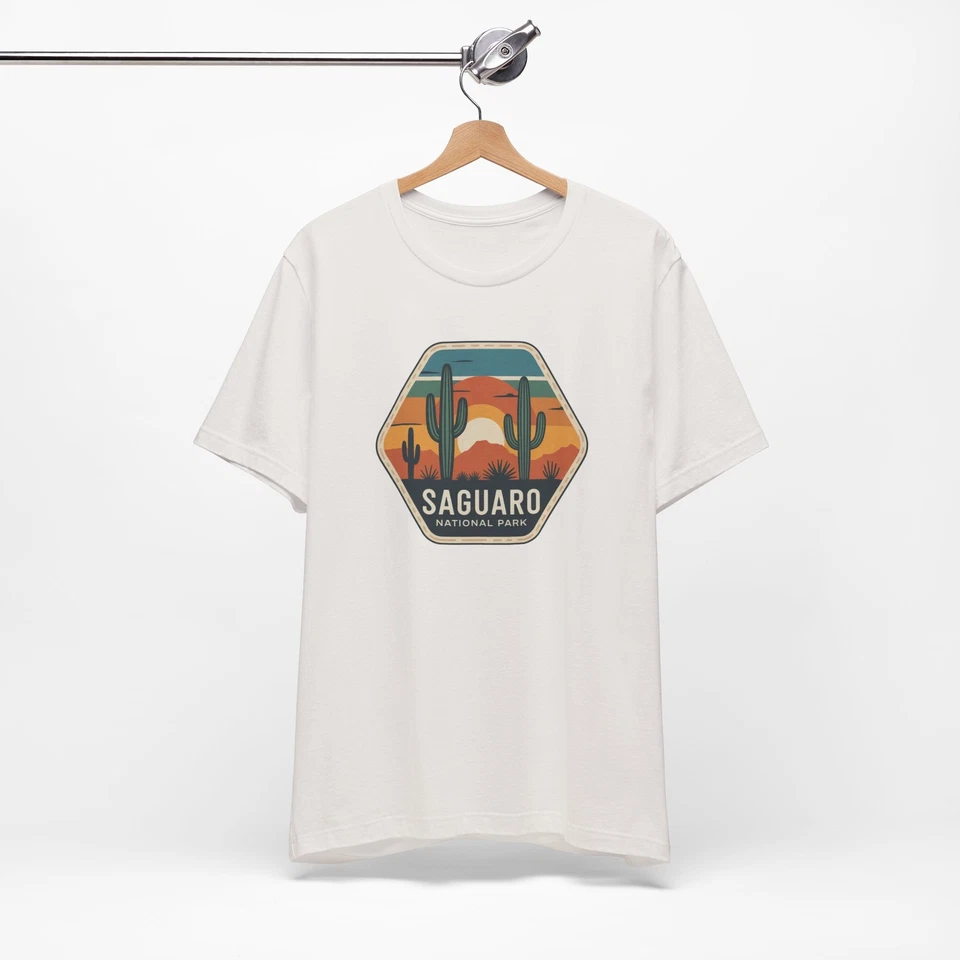 Camiseta Parque Nacional Saguaro, Amante de la Naturaleza, Camisa de Viaje, Aire Libre Foto 1 de 1