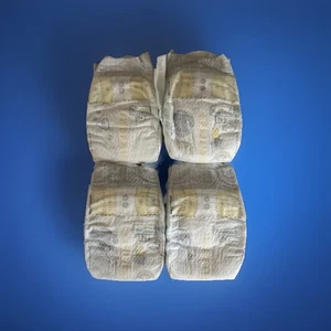 Pampers Cruisers 360 Diapers Sz N Wetness Indicator Sample Pack of 4 Elephants - Picture 1 of 2