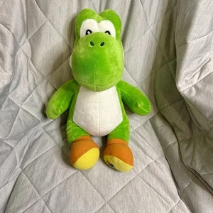 Build-A-Bear 16 pollici VERDE YOSHI Super Mario Bros. Peluche NINTENDO 2017 di BABW!!! - Foto 1 di 13