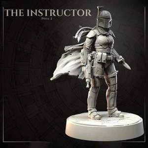 Star Wars Legion Miniatures - Mythari Mandos - THE INSTRUCTOR - Mandalorian #2 - Picture 1 of 2