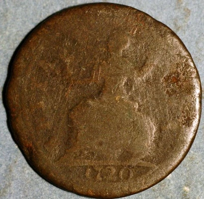 Great Britain Farthing 1720 George I KM# 556 - Image 1 of 2
