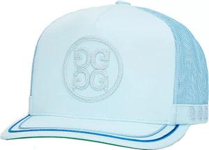 G/FORE Herren Soutache Strick Interlock groß Trucker Golf Mütze blau - Bild 1 von 6