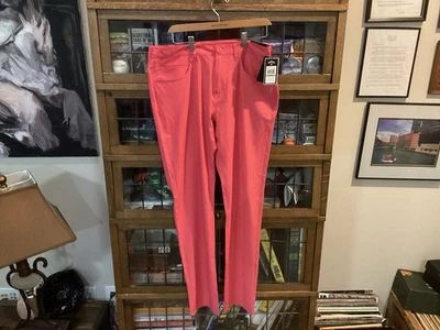 NWT CALLAWAY Pink Performance Stretch Golf Pants Trousers SZ 34x34 - Cool - Image 1 of 4