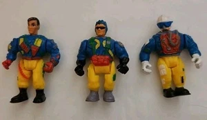 Lot Of 3 Mini Military Muscle Men Mighty Heroes Storm Squad  - Picture 1 of 8
