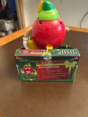 M&M’s Santa’s Lil’ Elf Edición Limitada Nuevo en Caja Sin Caramelos Foto 1 de 2