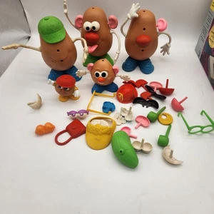 Hasbro Mr & Mrs Potato Head 1983 & 1986 Playskool Potato Head Kids & Accessories - Picture 1 of 10