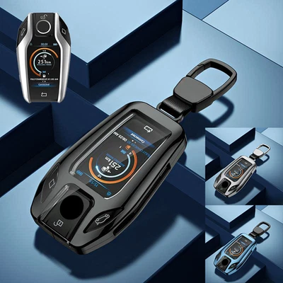 Aluminum Alloy Car Key Case Cover For BMW 5 6 I8 730Li 740Li 750Li X3 X4 X5 G30 Foto 1 de 4
