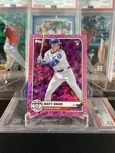 2025 Topps All-Star Game #57 Matt Shaw RC Pink Foil 167/250 SP - Picture 1 of 4