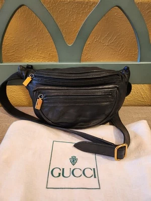 Ultra Rare GUCCI Tom Ford Era Lamb Leather Removable Belt Waist Bag Fanny Pack  - Image 1 of 4