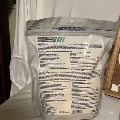 Virbac C.E.T. Hex Enzymatic Oral Hygiene Chews for Small Dogs 8.5oz Natural - Image 1 of 4