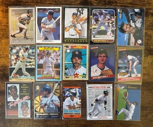 Don Mattingly 15 Karten Lot - 1985-1995 - Topps, Fleer, Pinnacle, TSC, Donruss - Bild 1 von 5