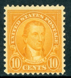 USA 1927 Fourth Bureau 10¢ Monroe Perf 11 x 10½ Scott #642 MNH H179 - Picture 1 of 6