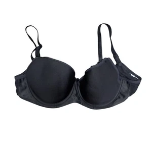 FREYA Black Pure Underwire Spacer Moulded Nursing Bra, US 32DD, UK 32DD, NWOT - Picture 1 of 1