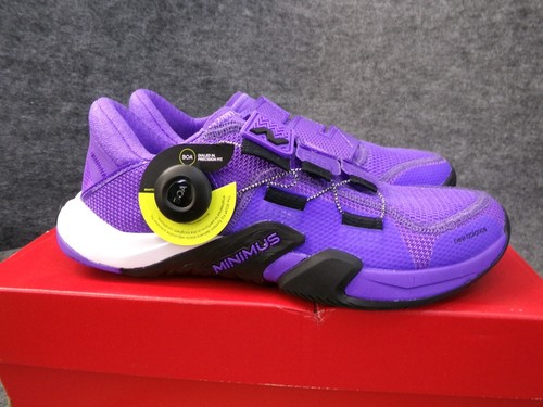Scarpa da trail running viola New Balance Minimus TR BOA v2 da donna taglia 7 B a piedi nudi