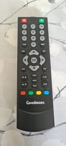 Goodmans GDB12XIT TV VCR Fernbedienung getestet original - Bild 1 von 2