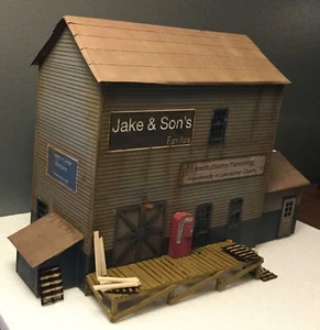 N Scale Jake and Sons Structure Kit Laser Cut - Picture 1 of 6