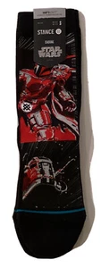 STANCE COMBED COTTON STAR WARS MANGA MANDO SOCKS NWT S M 3-5.5 W 5-7.5 Brand New - Picture 1 of 3