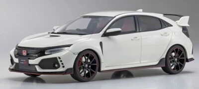 Kyosho samurai 1/18 Honda Civic Type R White Resin model KSR18029W - Image 1 of 3