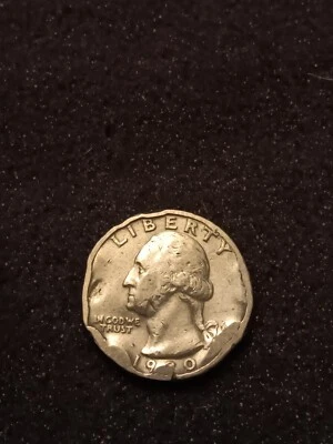 unknow year mint errors quater - Image 1 of 4