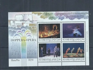 Finland stamps. 1993 Inauguration of National Opera House MNH sheet (AM509) - Picture 1 of 2