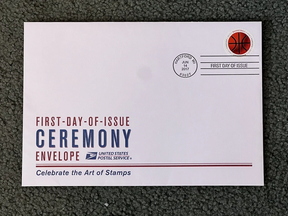 Sports Balls-Basketball - US Scott 5208 - First Day Issue Cancellation - Image 1 of 1