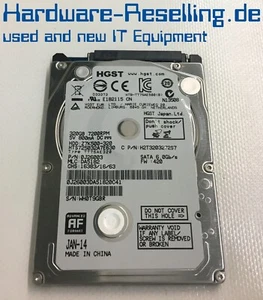 HGST 320GB 2.5" 7.2k 6Gb/s SATA HDD HTS725032A7E630 0J26003 - Bild 1 von 1