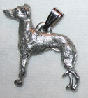 Italian Greyhound Grey Hound Dog Harris Fine Pewter Pendant Jewelry USA Made