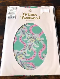 Vivienne Westwood Japan Strumpfhose Strumpfhose Brokat Squiggle grün GrößeM-L - Bild 1 von 3