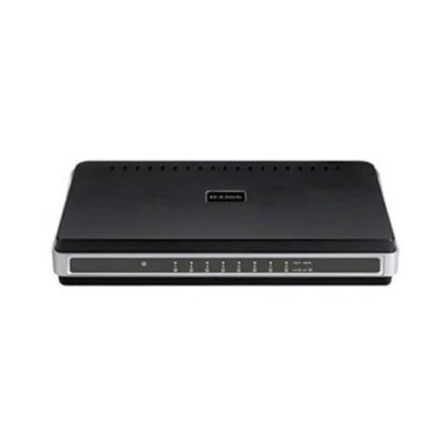 D-Link  DGS (DGS2208) 8-Port 10/100/1000 Wired Desktop Switch - Image 1 of 4
