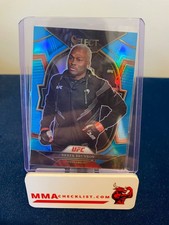 Derek Brunson Concourse Light Blue Prizm /249 - 2023 Panini Select UFC #62